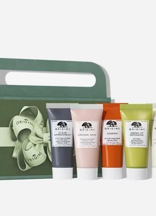 Набор масок для лица origins gifts for me-time 5 mini masking essentials