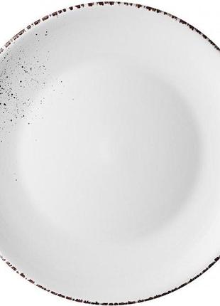 Тарілка обідня 26 см ardesto lucca ar2926wmc
