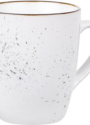 Чашка ardesto bagheria bright white 360 мл (ar2936wgc)