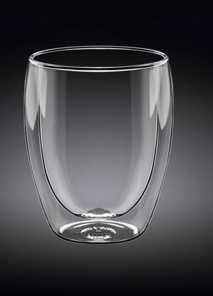 Склянка 250 мл wilmax thermo з подвійним дном 888732 wl1 фото