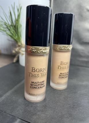 Консилер too faced born this way super multi-use concealer