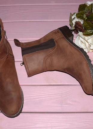 Челси женские ботинки collaboration timberland, нубук, р.37,5 (23,5-24см). оригинал!