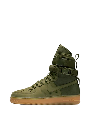 Мужские кроссовки nike air force special field olive gum.1 фото