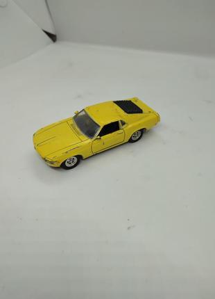 Дитяча іграшка металева моделька модель авто ford mustang 1970 форд мустанг