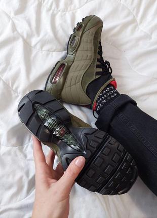 Чоловічі кросівки nike air max 95 sneakerboot green4 фото