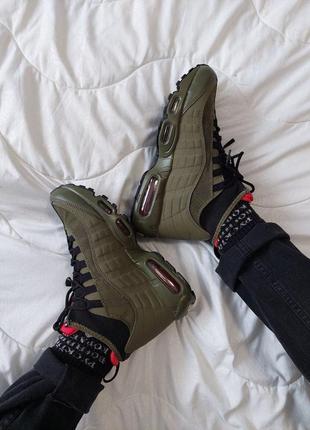 Чоловічі кросівки nike air max 95 sneakerboot green10 фото