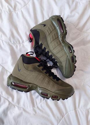 Чоловічі кросівки nike air max 95 sneakerboot green3 фото