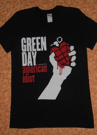 Футболка green day american idiot/рок мерч3 фото