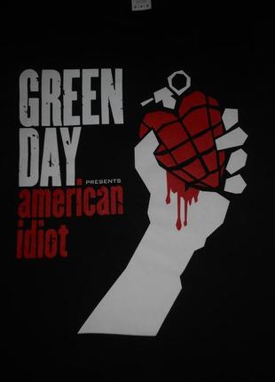 Футболка green day american idiot/рок мерч2 фото