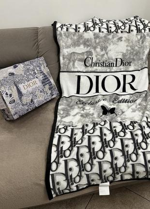 Плед диор / dior