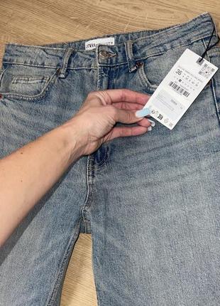 Джинсы мом премиум качество zara джинсовые штаны5 фото