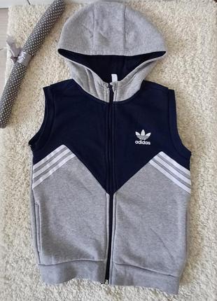 Жилетка безрукавка  adidas1 фото