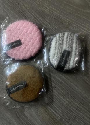 Многоразовый спонж для снятия макияжа