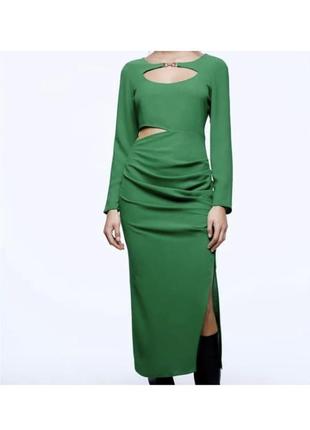 Платье миди zara