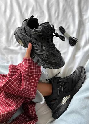 Женские кроссовки balenciaga track 2.0 black