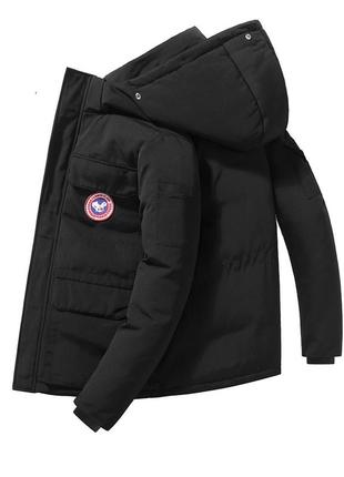 Куртка зимняя мужская пуховик ''down jacket'' cерый
