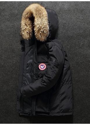 Куртка зимняя мужская пуховик ''down jacket'' cерый