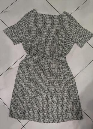 Женское вискозное оливковое платье cecil 54-56 (2xl-3xl-4xl)9 фото