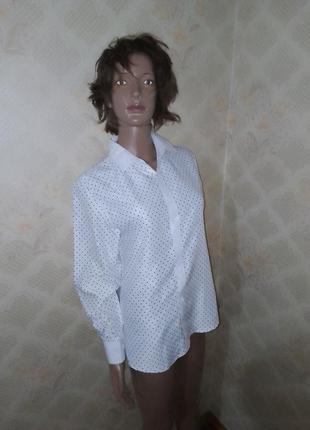 Белая унисекс рубашка на подростка со звездами 🌟8 фото