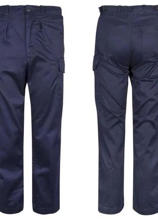 Карго штани royal navy awd fr штани військові мілітарі сині з кишенями cargo pants trousers3 фото