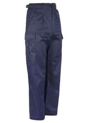Карго штани royal navy awd fr штани військові мілітарі сині з кишенями cargo pants trousers4 фото
