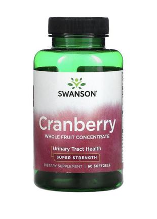 Swanson, екстракт журавлини, журавлина, клюква, cranberry, whole fruit concentrate,...