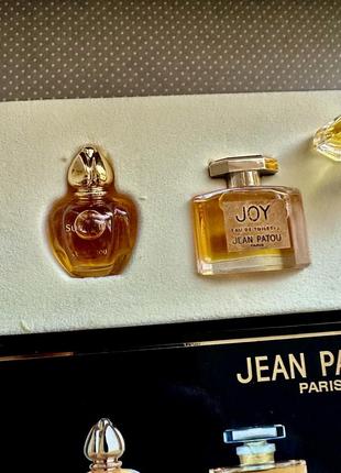 Jean patou sublime joy 1000 набор миниатюр винтаж5 фото