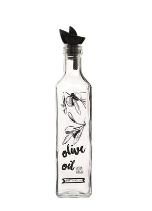 Пляшка для олії 500 мл herevin oil&amp;vinegar bottle-olive 151135-075