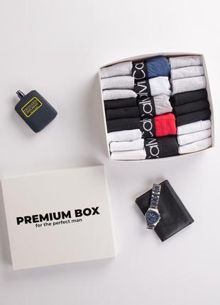 Труси 5шт + 18 пар шкарпеток кельвін calvin klein/u5-s2/premium