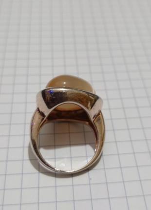 Серебряное кольцо с камнем - кошачьим глазом8 фото