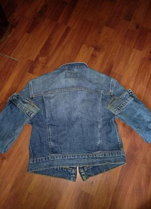 Джинсовка, джинсовая куртка женская, пиджак, жакет от американского бренда levis3 фото