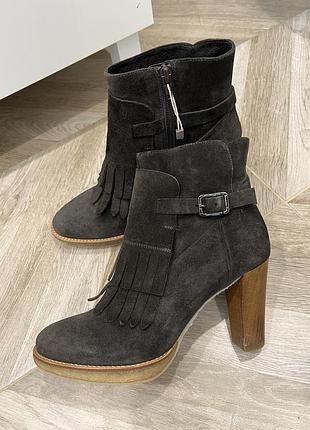 Zinda ботинки замша натуральная без комплекта, стелька 25.5, 39 размер