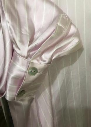 Шелковая блуза шикарная - натуральный шелк max&amp;moi франция5 фото
