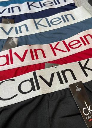 Премиум ! набор (3шт) трусов боксеров calvin klein трусы боксеры келвин кляйн4 фото