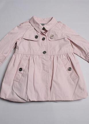 Дитячий плащ тренч burberry children - 6 місяців - 68 см