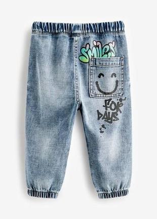 Кружевные джинсы на мальчиков 3месов-7роков😎2 фото