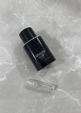 Armani code оригинал, 3ml, распив2 фото
