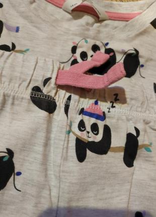Пижама с пандами4 фото