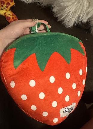 Снудді піжама snuddie to go плюшева кофта полунички піжама