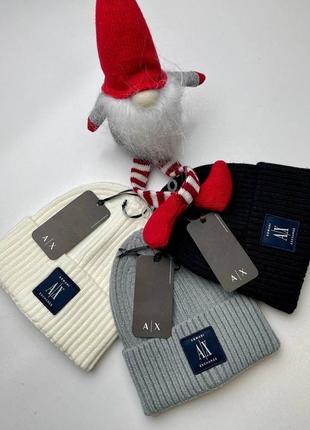 Шапка мужская армани / брендовые шапки armani