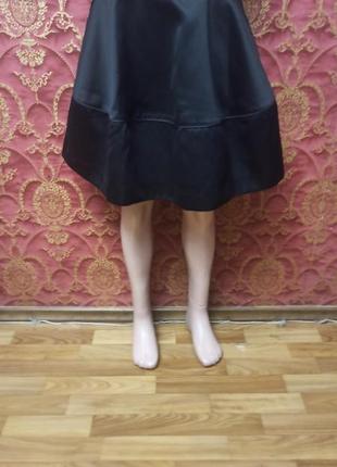 Пышная черная юбка