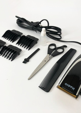 Машинка для стрижки волосся magio mg-580, машина для підстригання, електромашинка для волосся