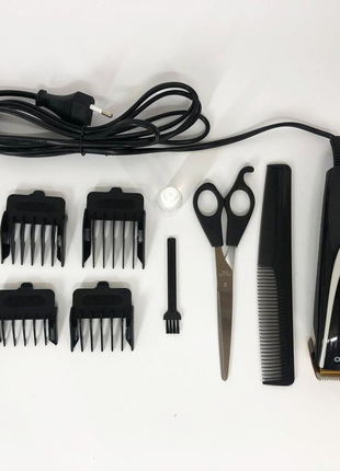 Машинка для стрижки волос magio mg-580, машина для стрижки, электромашинка для волос2 фото