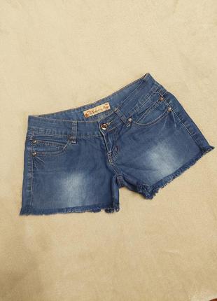 Женские джинсовые шорты короткие2 фото