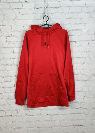 Худі толстовка кофта світшот пуловер чоловічий червоний nike jordan 23 alpha therma hoodie rot