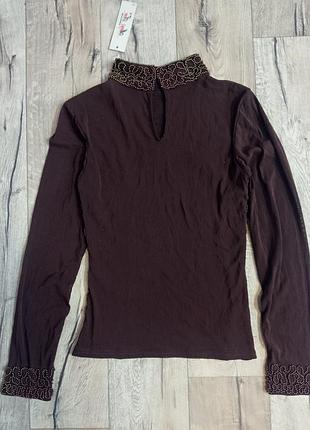 Гольф-сетка с бисером и пайетками2 фото