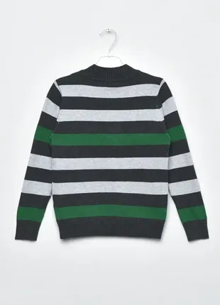 Смугастий светр / з принтом у смужку2 фото