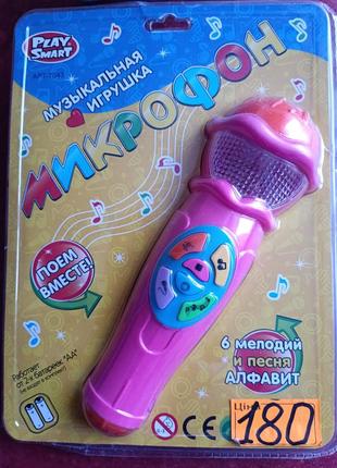 Музична іграшка мікрофон. знижки від 30%3 фото
