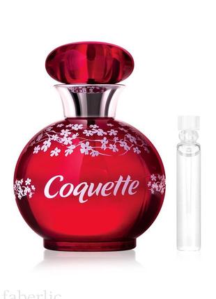 Пробник парфюмированной воды для женщин coquette (3473)1 фото