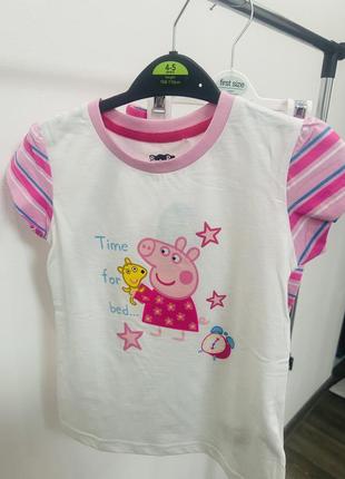 Піжамка peppa pig, розмір 110, 5 років